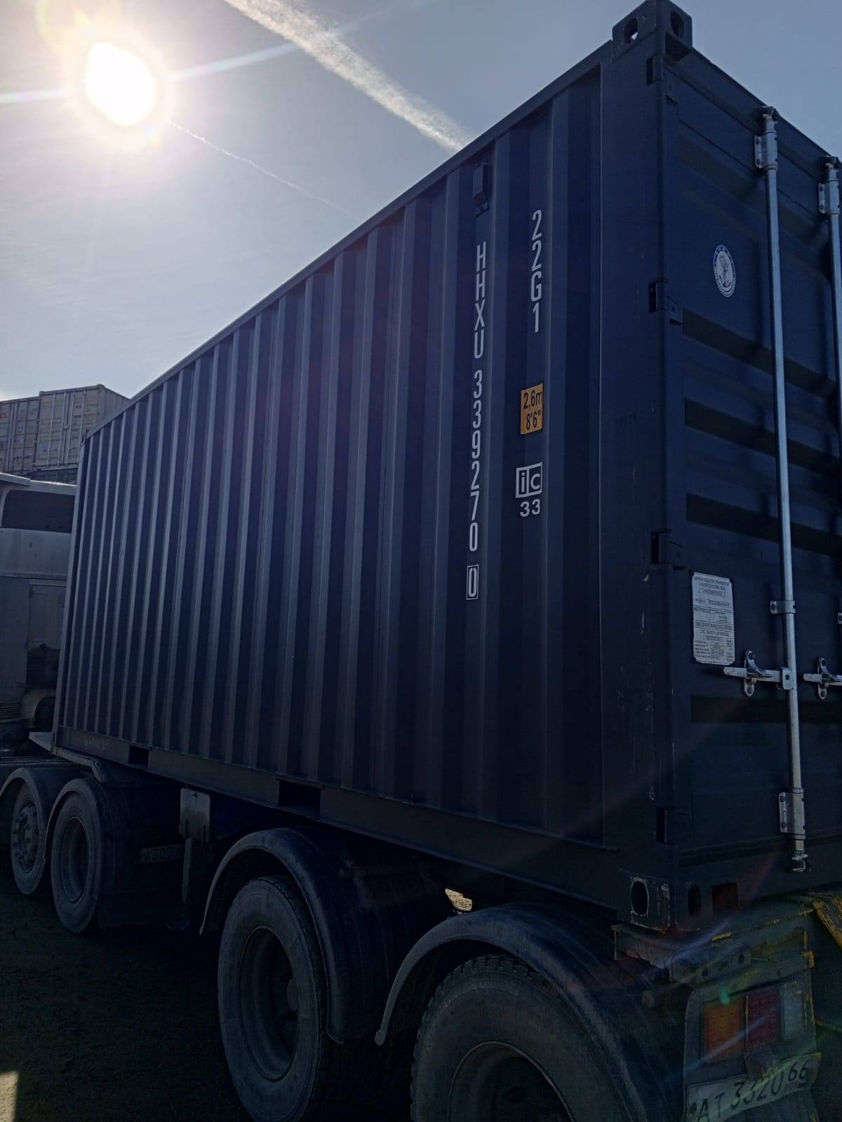 Морской контейнер HHXU3392700